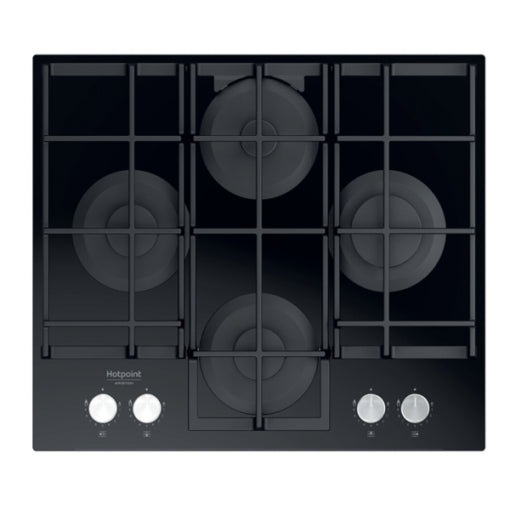ARISTON AGS61FBK Built-In Gas Hob 60cm Black Glass