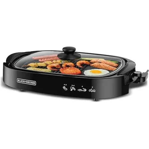 Black & Decker Electric Health Grill | GH1500-B5 – 1500W