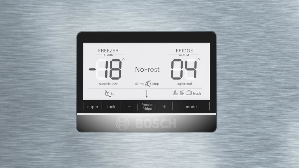 Bosch KGN86AI32U fridge-freezer 186 x 86 cm Brushed steel
