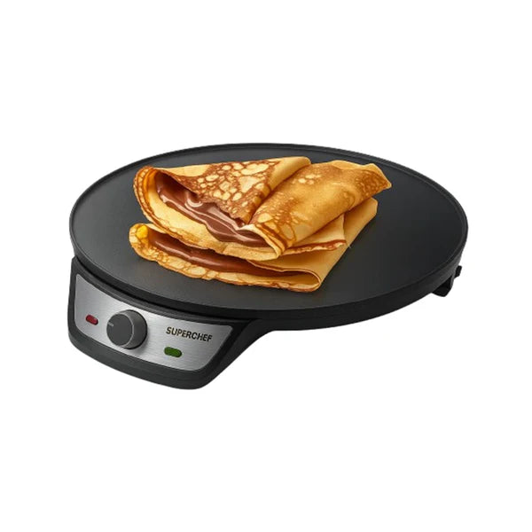 Super Chef CM-8906 Crepe Maker – 1200 W