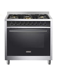 Campomatic – 90 cm Professional Wide Cooker (Stainless Steel & Black Glass)
