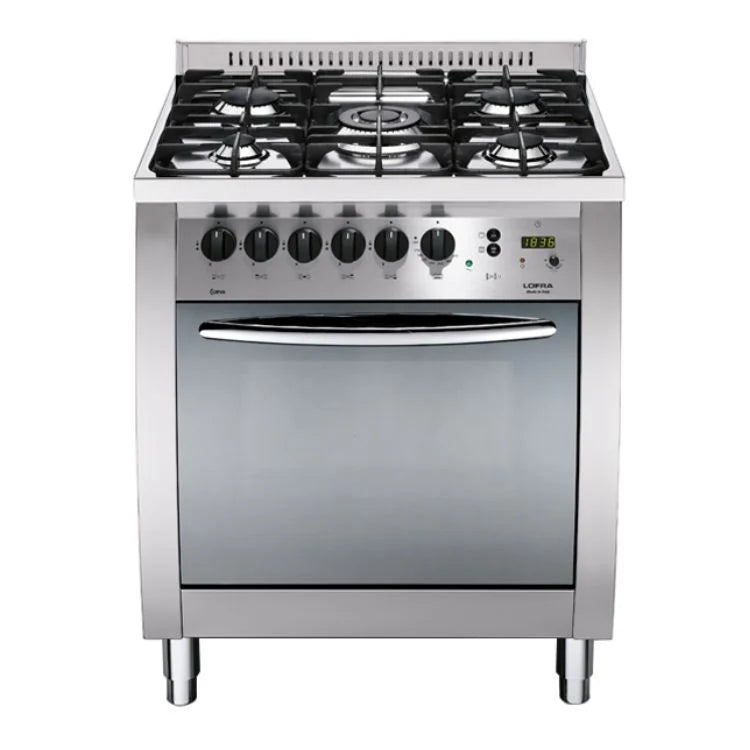 Lofra 70cm Curve Cooker – Convection Gas Oven & Gas Grill (Stainless Steel)