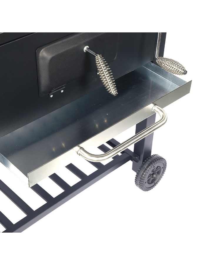 Campomatic Charcoal Barbecue BBQ620 – Outdoor Grill with Lid