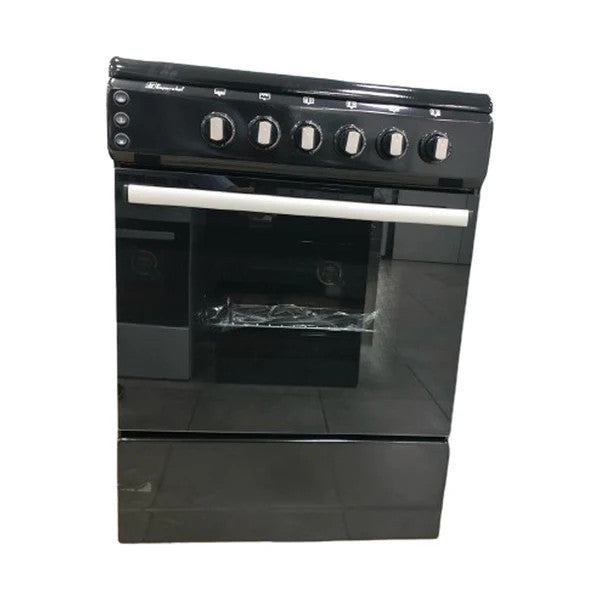 Super Chef DCW-631 PLUS BLK Gas Cooker – 60 cm, Black