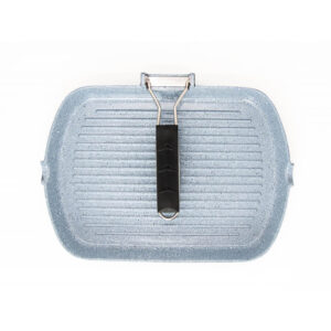 Dorsch Non-Stick Grill Pan with Foldable Handle – 34 cm
