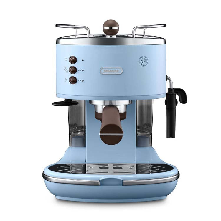 Delonghi Icona Vintage Espresso & Cappuccino Machine – Azur Blue