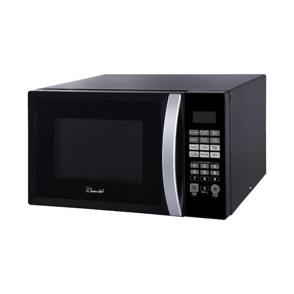 Super Chef Microwave – 36 L Black with Grill & Convection