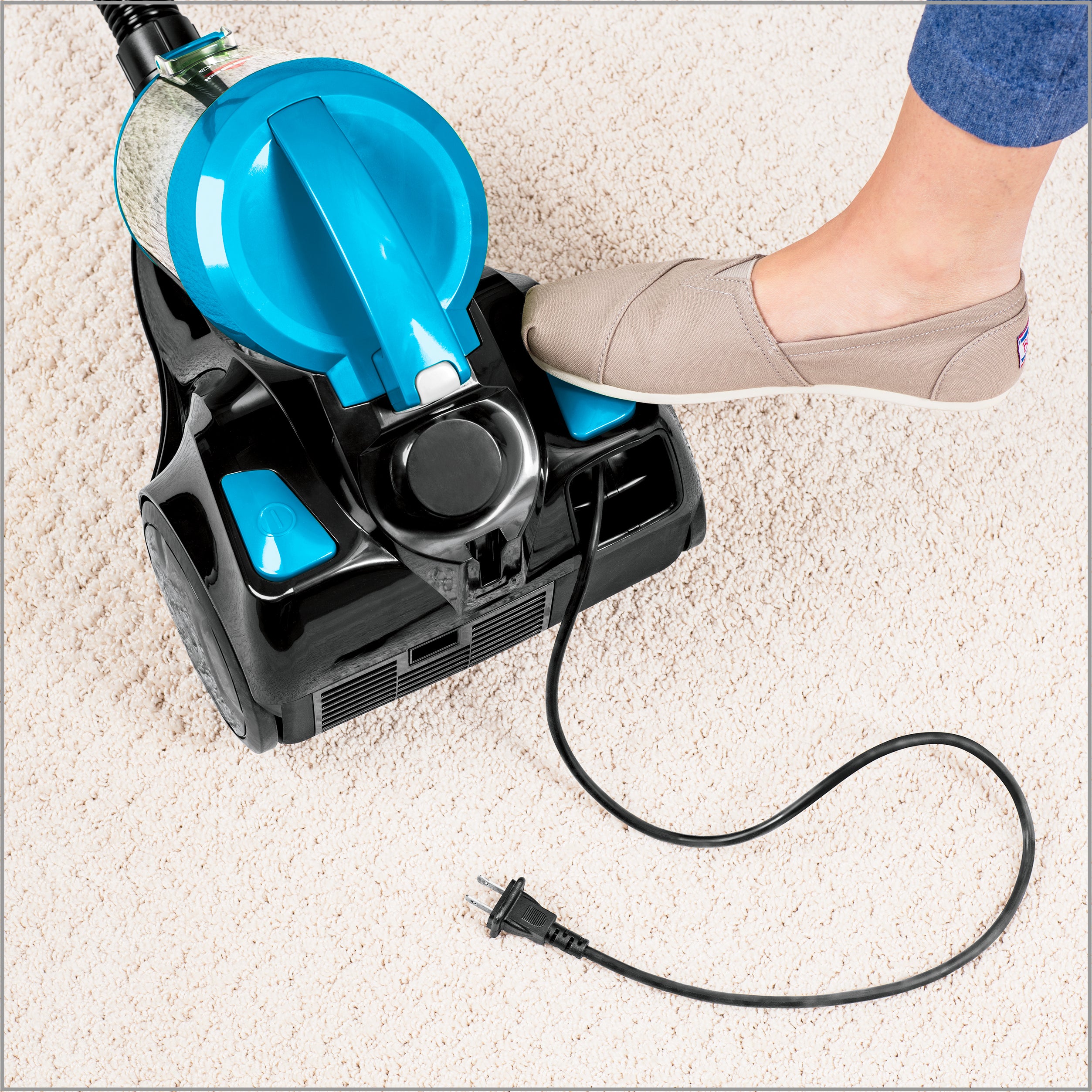 Bissell Easy Vac Compact Canister Vacuum Cleaner 2155E