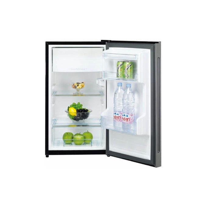 Campomatic Single Doort Fridge 5 cu.ft Black Glass – FR160BG