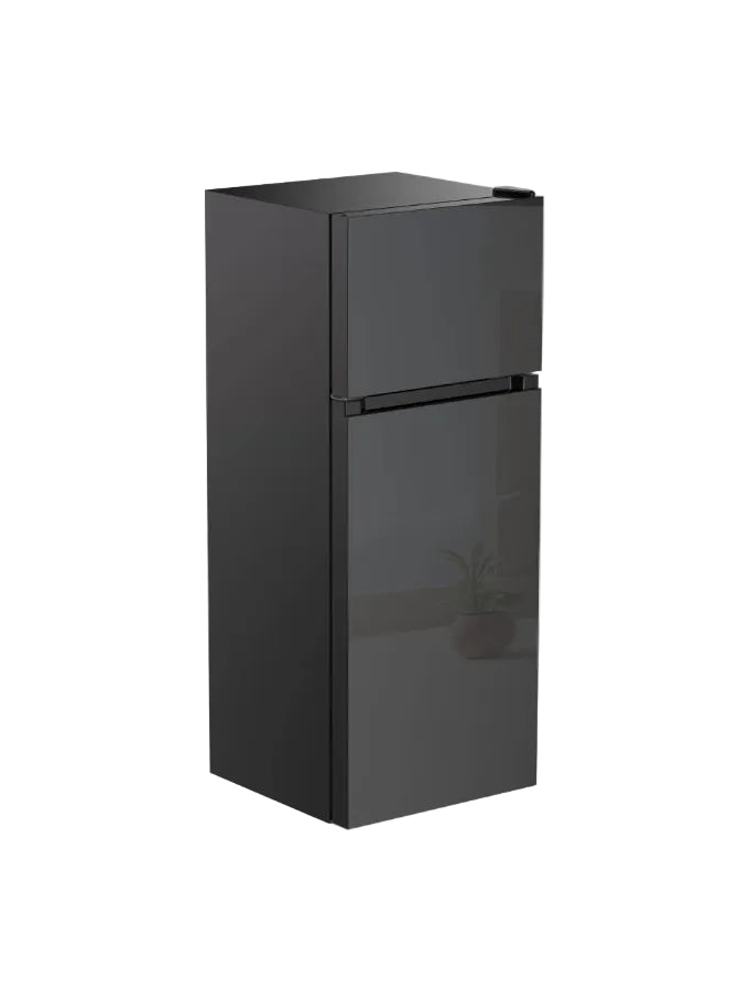 Campomatic Fridge 10cu.ft Black Glass – FR270BG