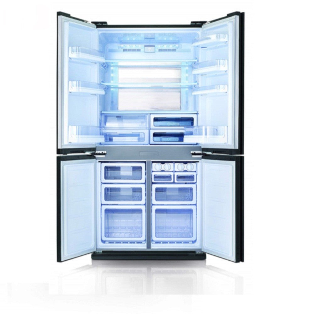 SHARP 4-Door Inox Refrigerator FSJFE87VSL 28CU.FT