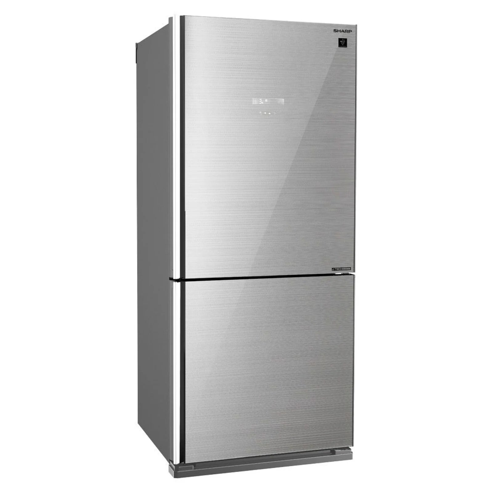 Sharp SJ-GV73JSL – 26 Cu.Ft  2-Door Bottom Freezer Refrigerator- Silver Glass