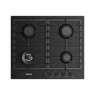 France FG604VTGL 60 cm Built‑In Gas Hob – Black Matt