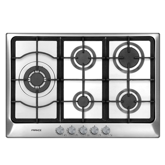 France PFI95TNXG 90 cm Built‑In Gas Hob – Inox
