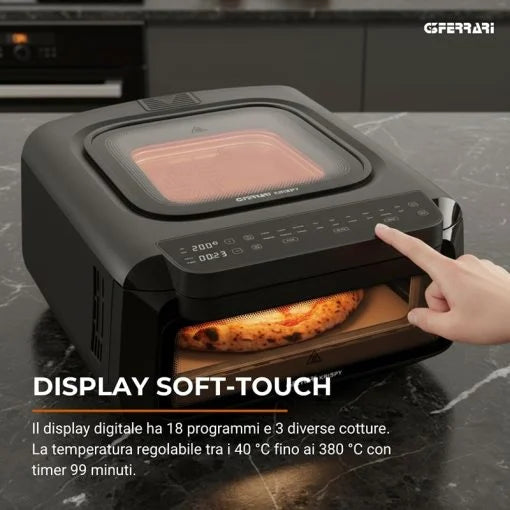 G3 Ferrari Krispy Pizza Oven & Air Fryer G10225 (2100W)