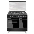 Tecnogas– 90 cm Cooker | 5 Burners, Digital, Black