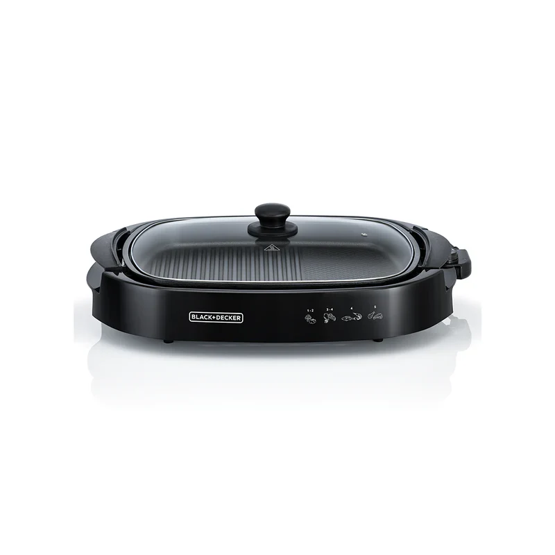Black & Decker Electric Health Grill | GH1500-B5 – 1500W
