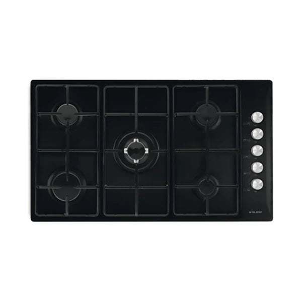 GLEM GAS Hob 90 cm – Black