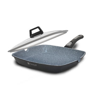 Dorsch Non-Stick Grill Pan with Lid – 28 cm