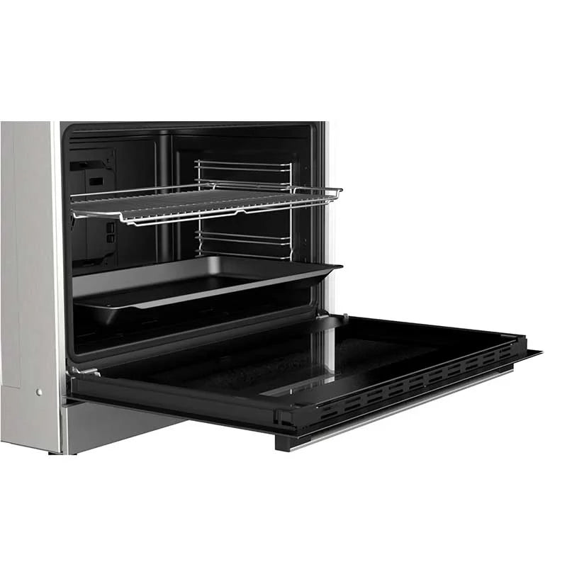 Bosch Series 4 – 90 cm Gas Cooker (125L, Full Safety, Stainless Steel)