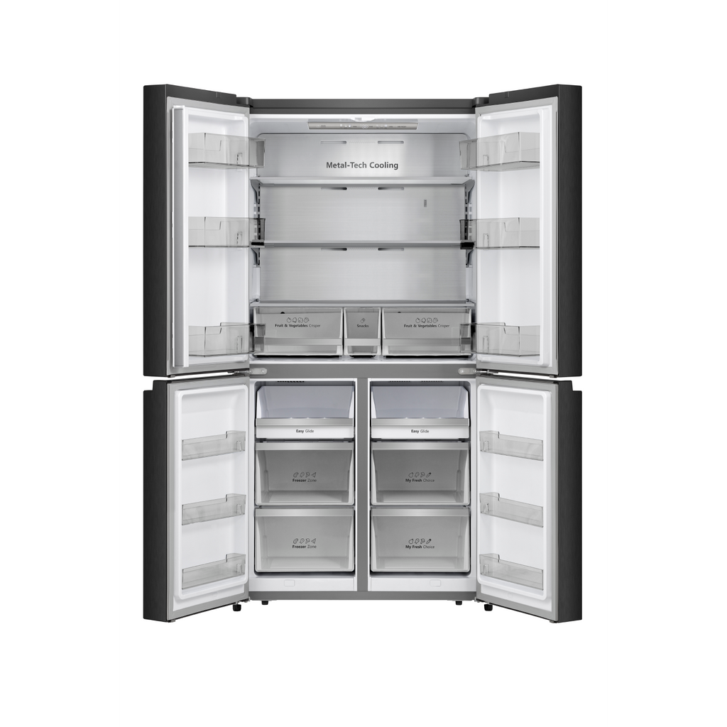 Hisense RQ5G728NAB Inox Premium Glass Door Refrigerator