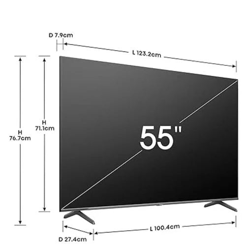 Hisense 55Q7N QLED 4K VIDAA Smart TV – 55″