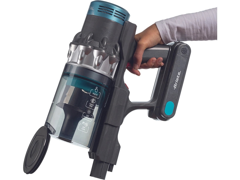 Ariete Cordless Electric Broom 22.2V Lithium Digital Panel
