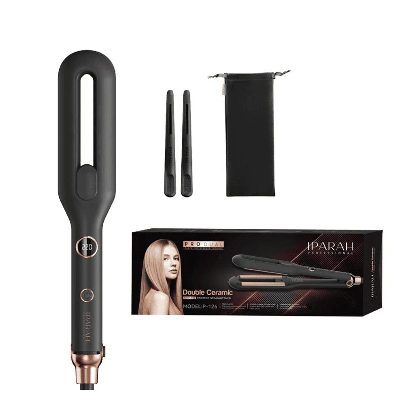 IPARAH P‑126 Dual Plate Professional Ceramic Hair Straightener