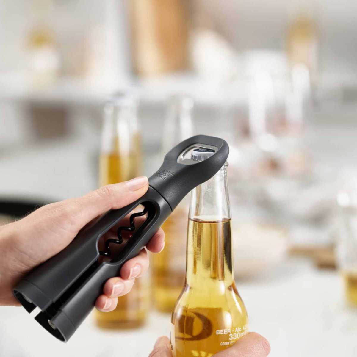 Joseph Joseph BarStar 3-in-1 Grey Corkscrew