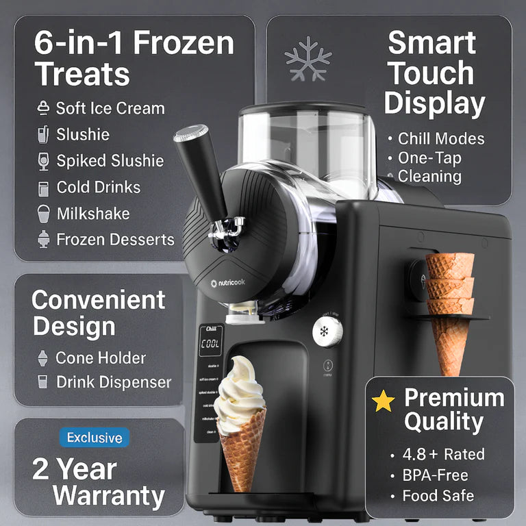Nutricook 1.8L All-in-One Ice Cream Maker