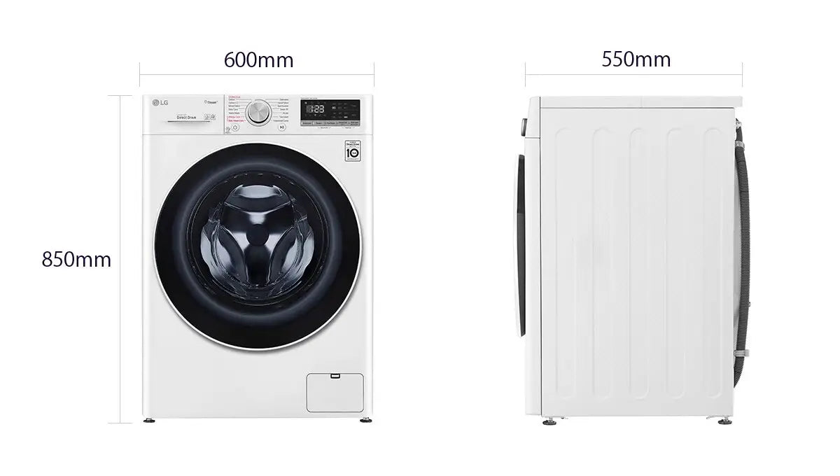 LG Front Load Washing Machine 9Kg
