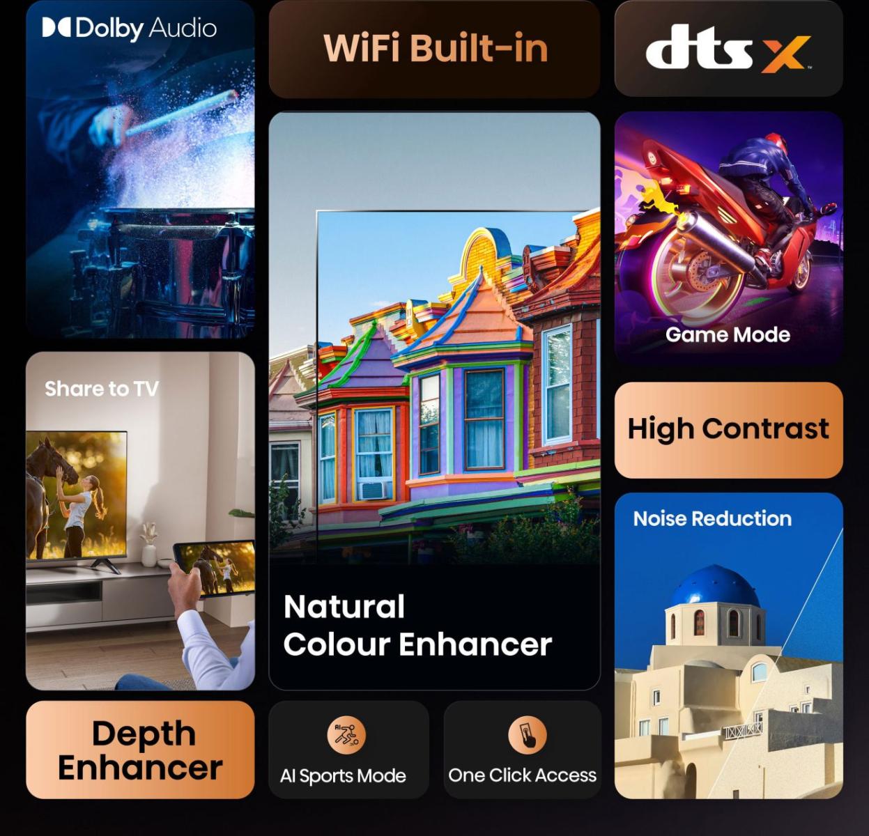 Hisense 40A4Q 40″ FHD VIDAA Smart TV