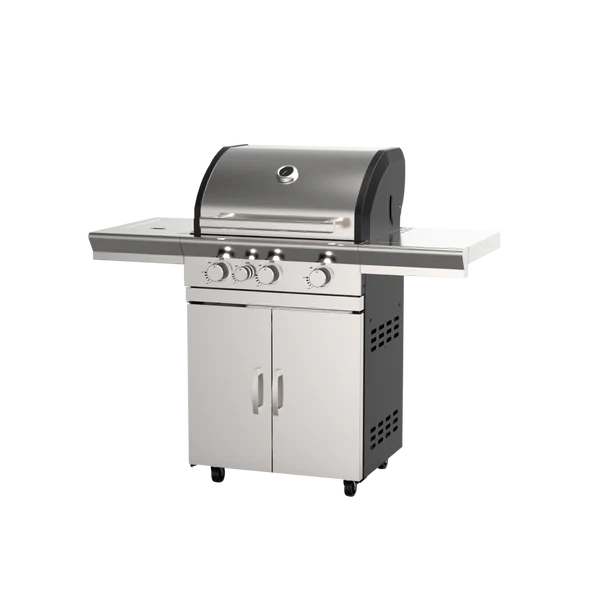 Super Chef MARS.STD3B+SB Gas BBQ – 3 Burners + Side Burner