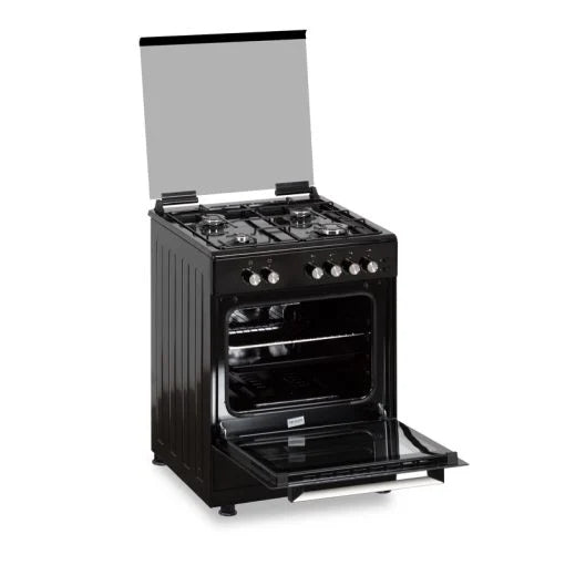 Simfer – 60 cm Gas Cooker Black