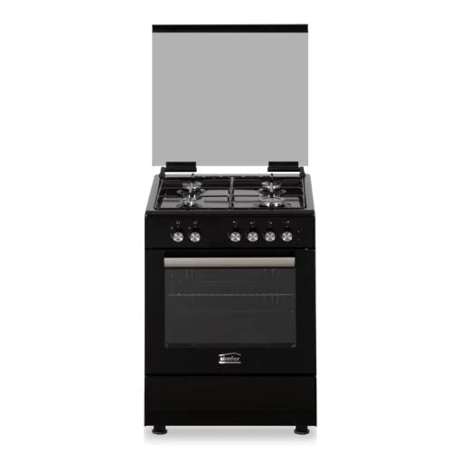 Simfer – 60 cm Gas Cooker Black