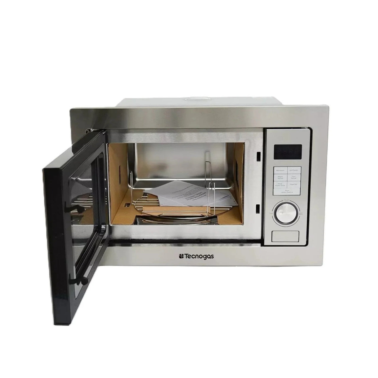 Tecnogas 25 L Microwave Oven with Grill – Stainless Steel