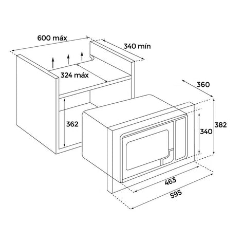 Teka Built-In Microwave – 20L
