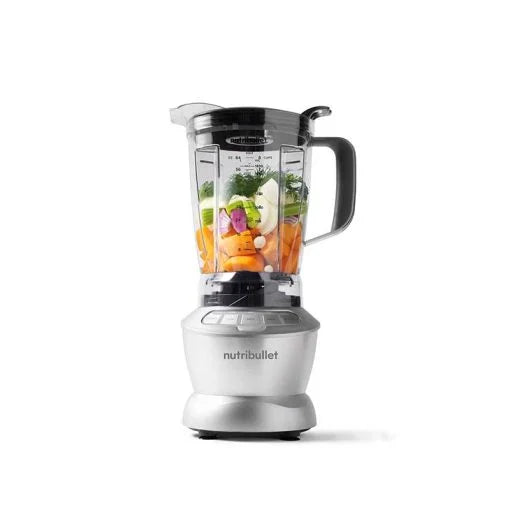 Nutribullet NBC-1110A Combo Blender – 1200 W, Silver, 6-Piece Set