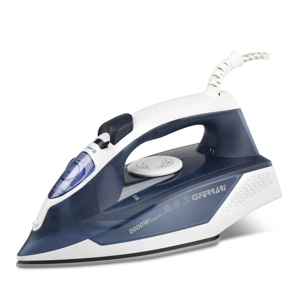 G3 Ferrari Steam Iron G40014 – 2000W Ceramic Soleplate