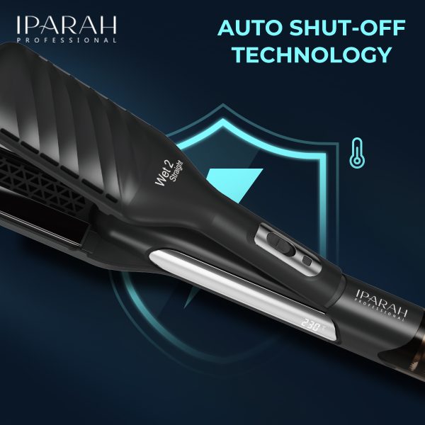 IPARAH P-100 2-in-1 Duet Style Hot Air Styler – Professional Hair Dryer & Straightener
