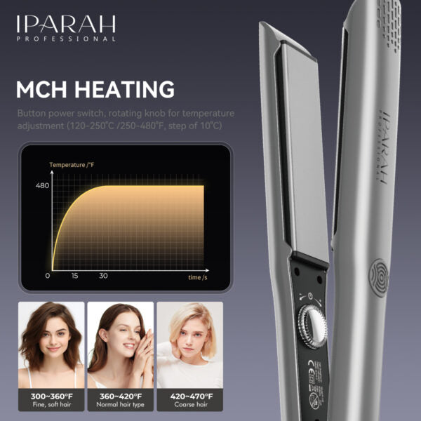 IPARAH P-131 Professional MCH Electric Hair Straightener