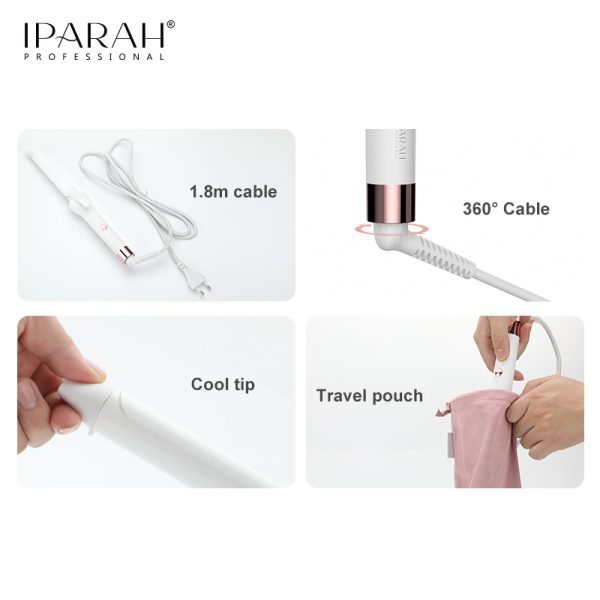 IPARAH P-201 Automatic Hair Curler – Professional Rotating Curling Iron