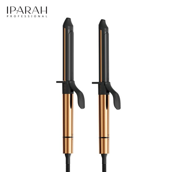 IPARAH P-210 25/32mm Ceramic Coating Barrel Professional Hair Curler Iron