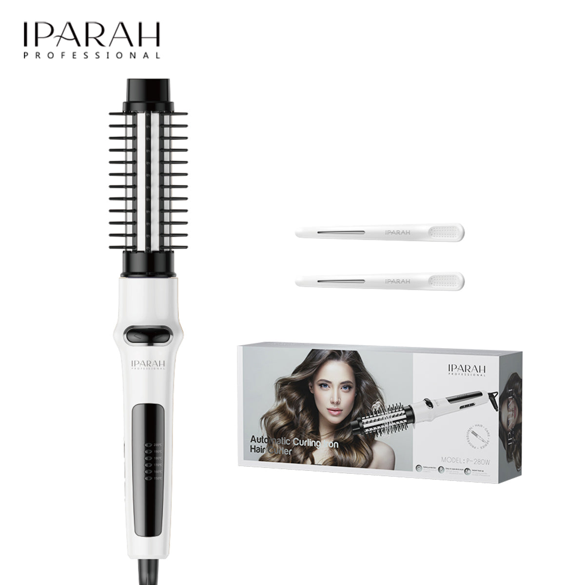 IPARAH P-280 Hair Styling Automatic Curling Brush