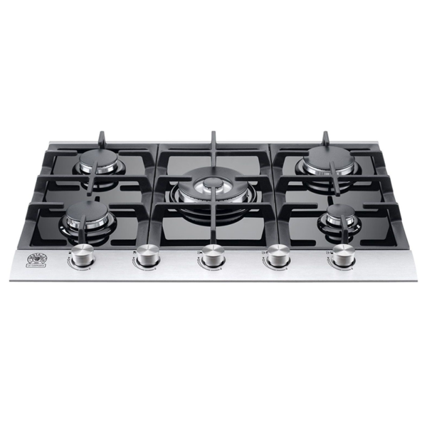 La Germania P7101G9X – 70 cm Glass Gas Hob with Frame