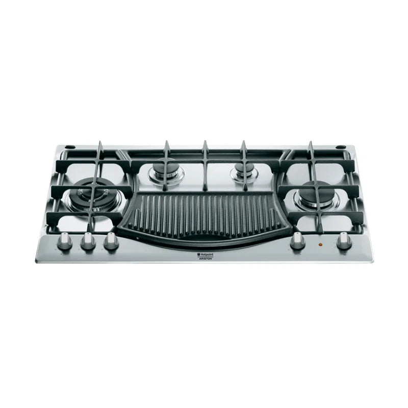 Ariston PH941MSTBGH 90 cm Built‑In Gas + Electric Griddle Hob – Stainless Steel