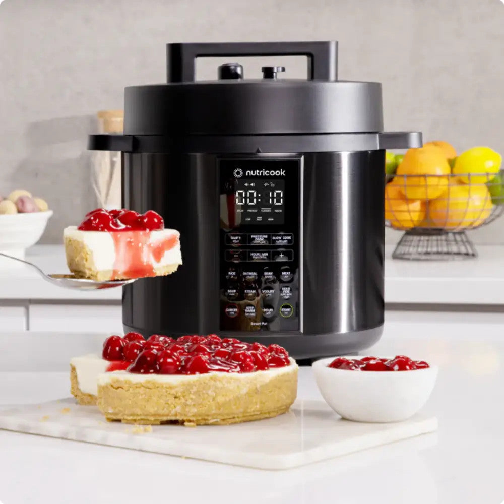 Nutricook Smart Pot 2 Electric Cooker 8L – Black Stainless Steel