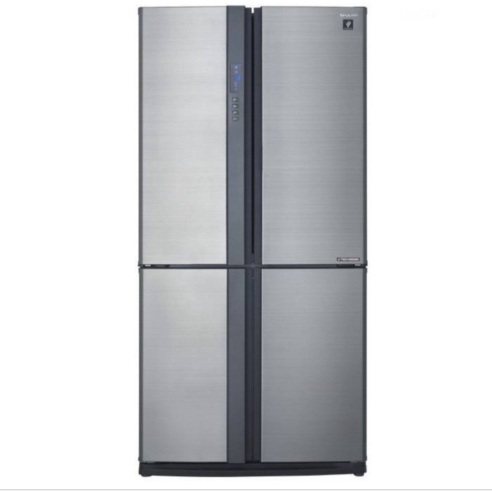 SHARP 4-Door Inox Refrigerator FSJFE87VSL 28CU.FT