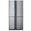 SHARP 4-Door Inox Refrigerator FSJFE87VSL 28CU.FT