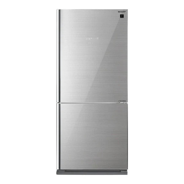 Sharp SJ-GV73JSL – 26 Cu.Ft  2-Door Bottom Freezer Refrigerator- Silver Glass